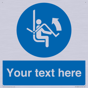 Custom Mandatory: Open safety bar of chairlift